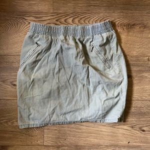 Jean Mini Skirt